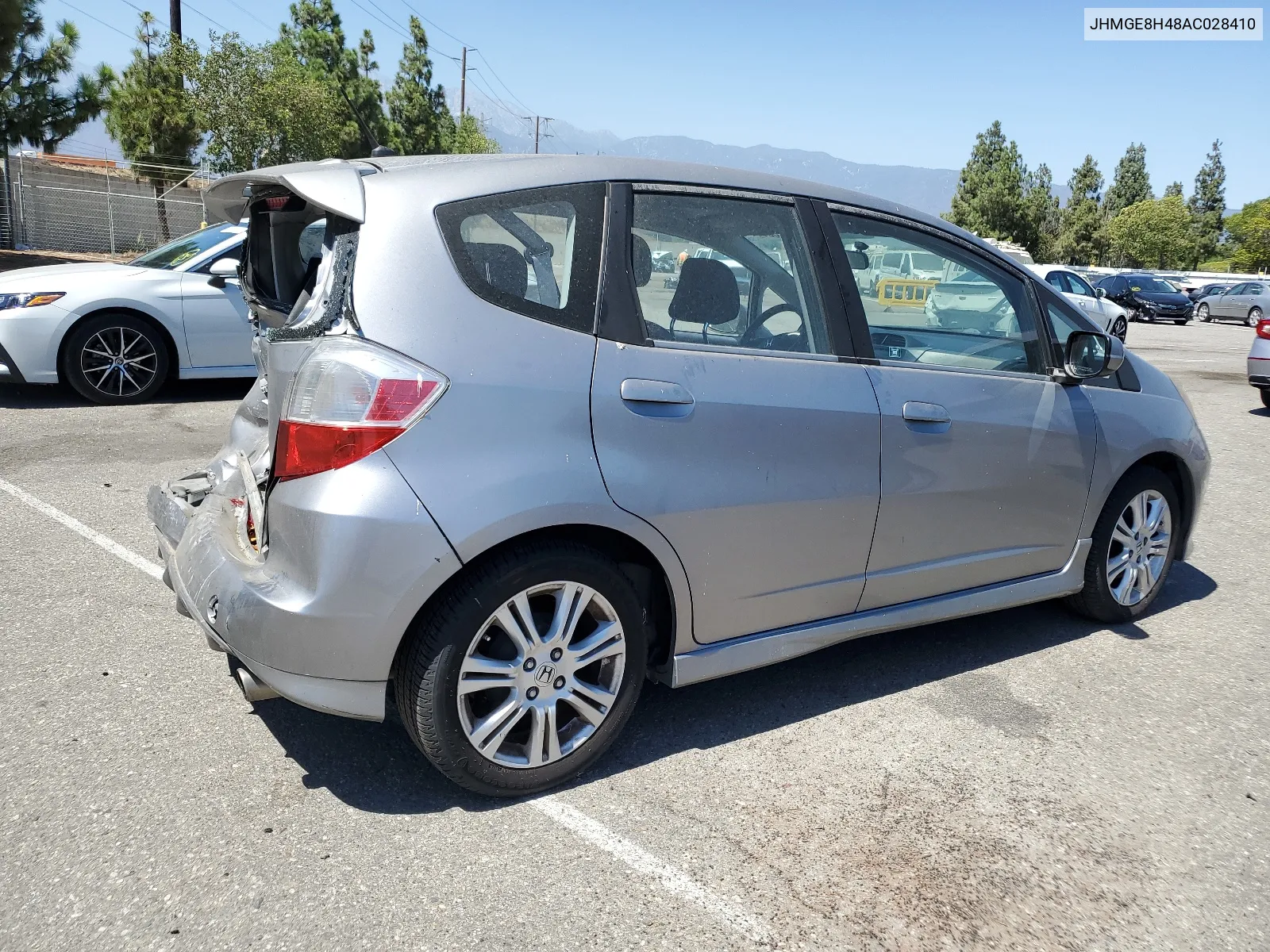 2010 Honda Fit Sport VIN: JHMGE8H48AC028410 Lot: 65602864