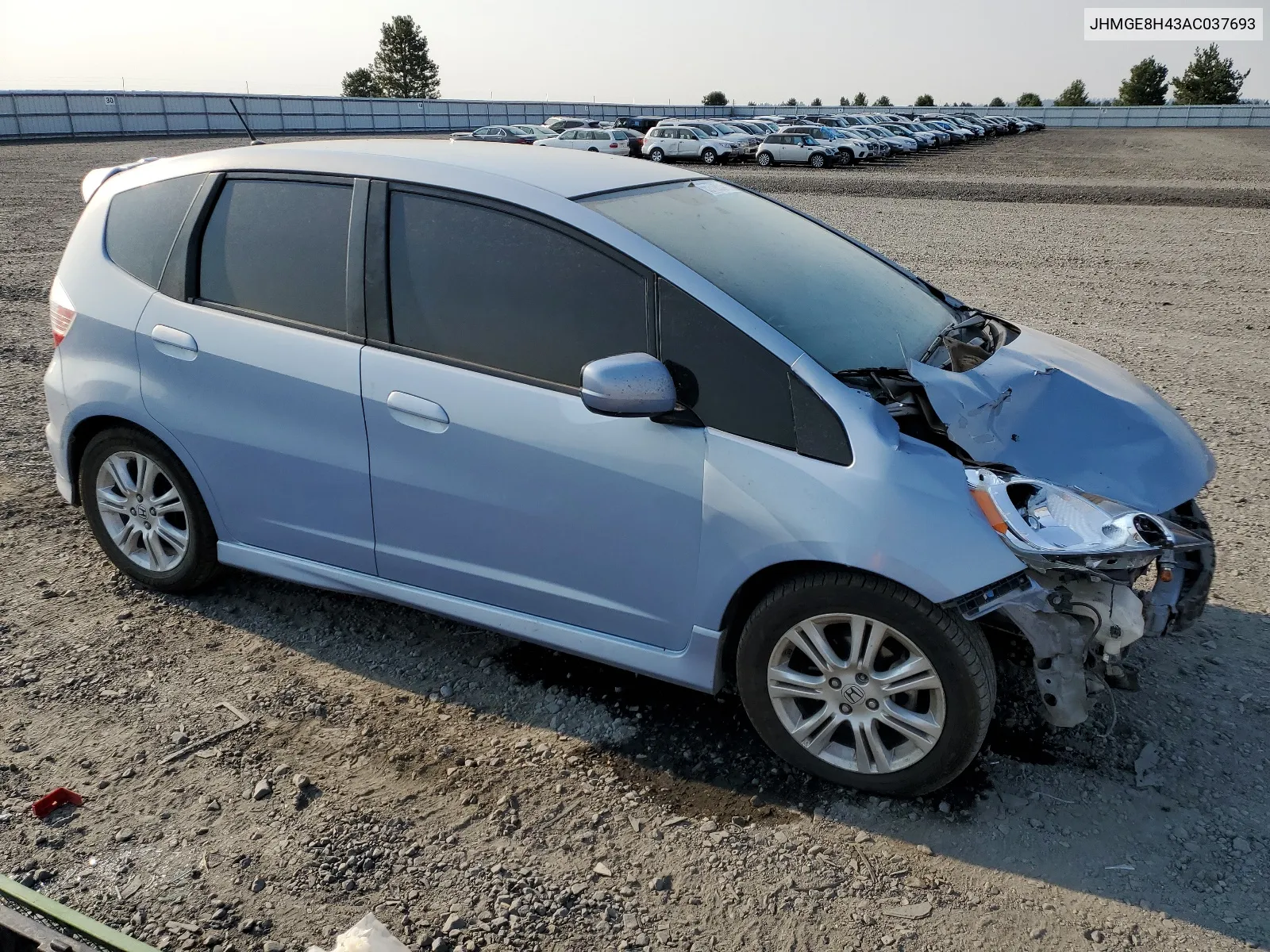 JHMGE8H43AC037693 2010 Honda Fit Sport