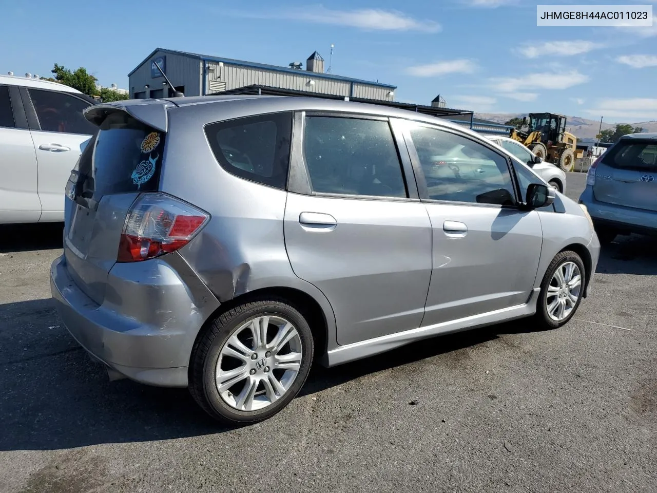 2010 Honda Fit Sport VIN: JHMGE8H44AC011023 Lot: 65799294