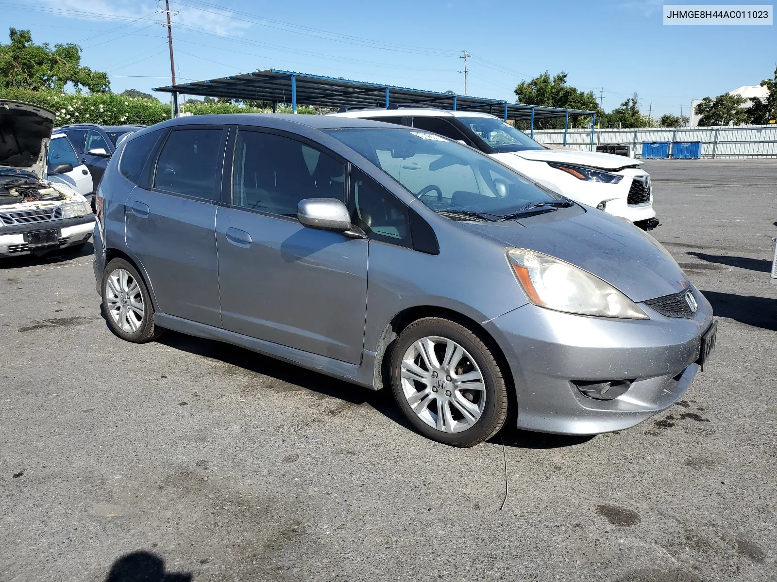 2010 Honda Fit Sport VIN: JHMGE8H44AC011023 Lot: 65799294