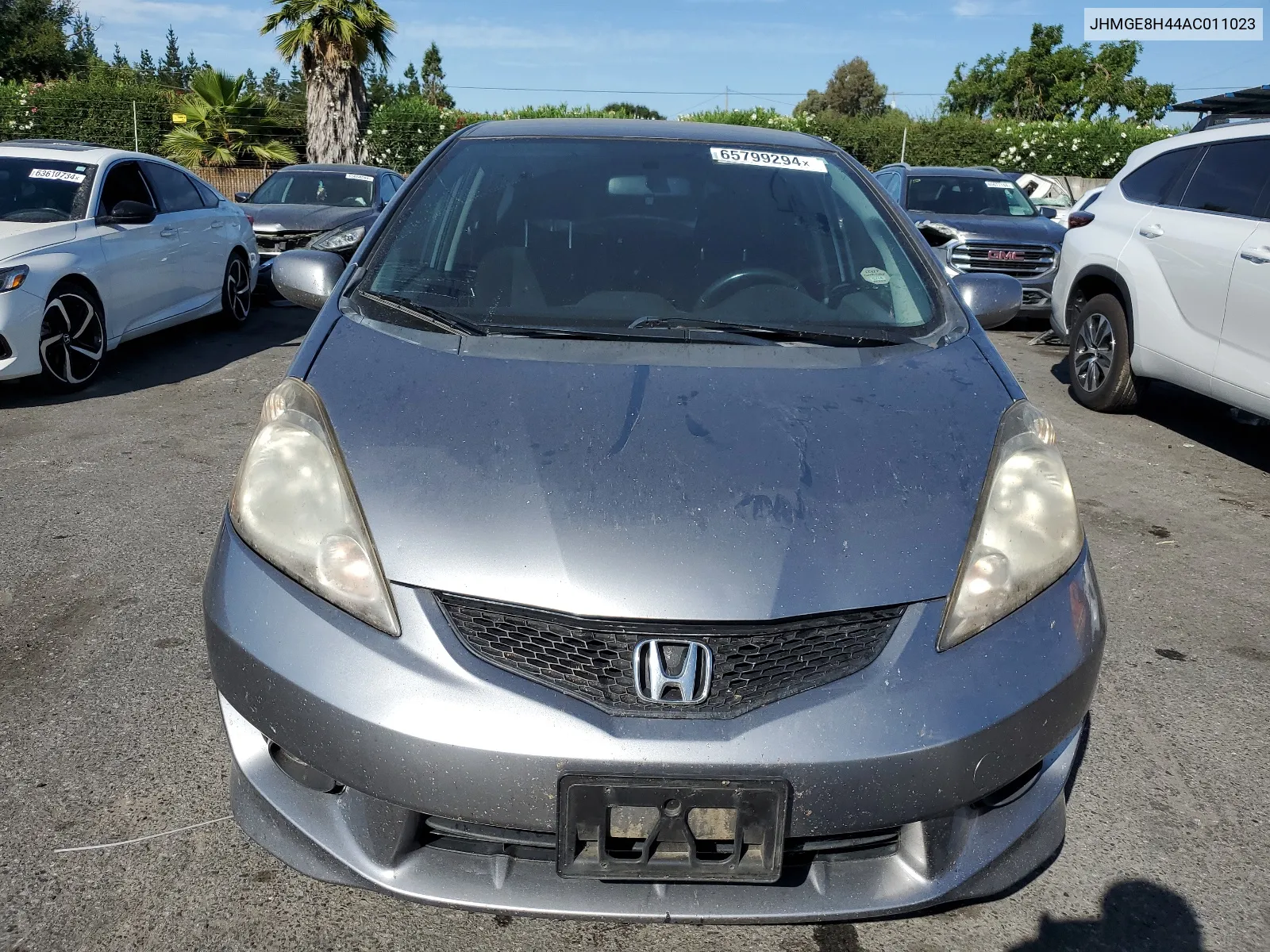 JHMGE8H44AC011023 2010 Honda Fit Sport