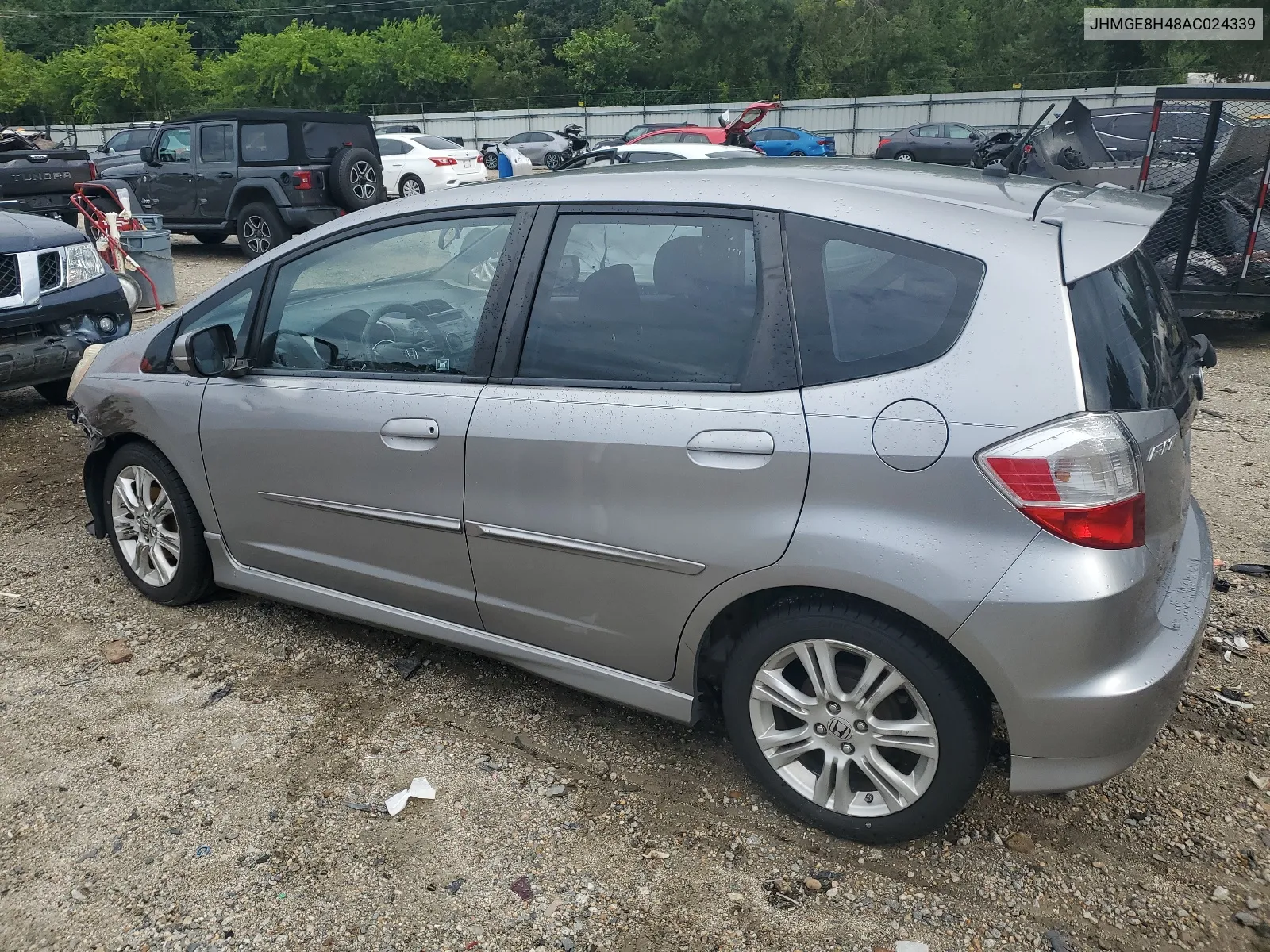 2010 Honda Fit Sport VIN: JHMGE8H48AC024339 Lot: 65982634