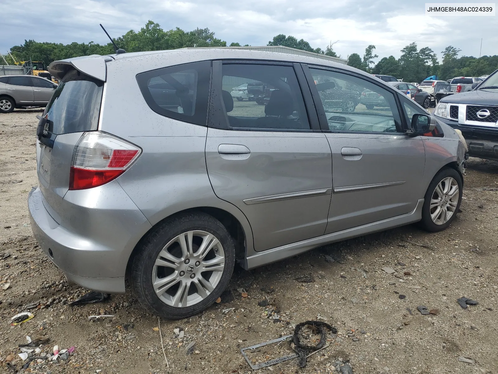 2010 Honda Fit Sport VIN: JHMGE8H48AC024339 Lot: 65982634