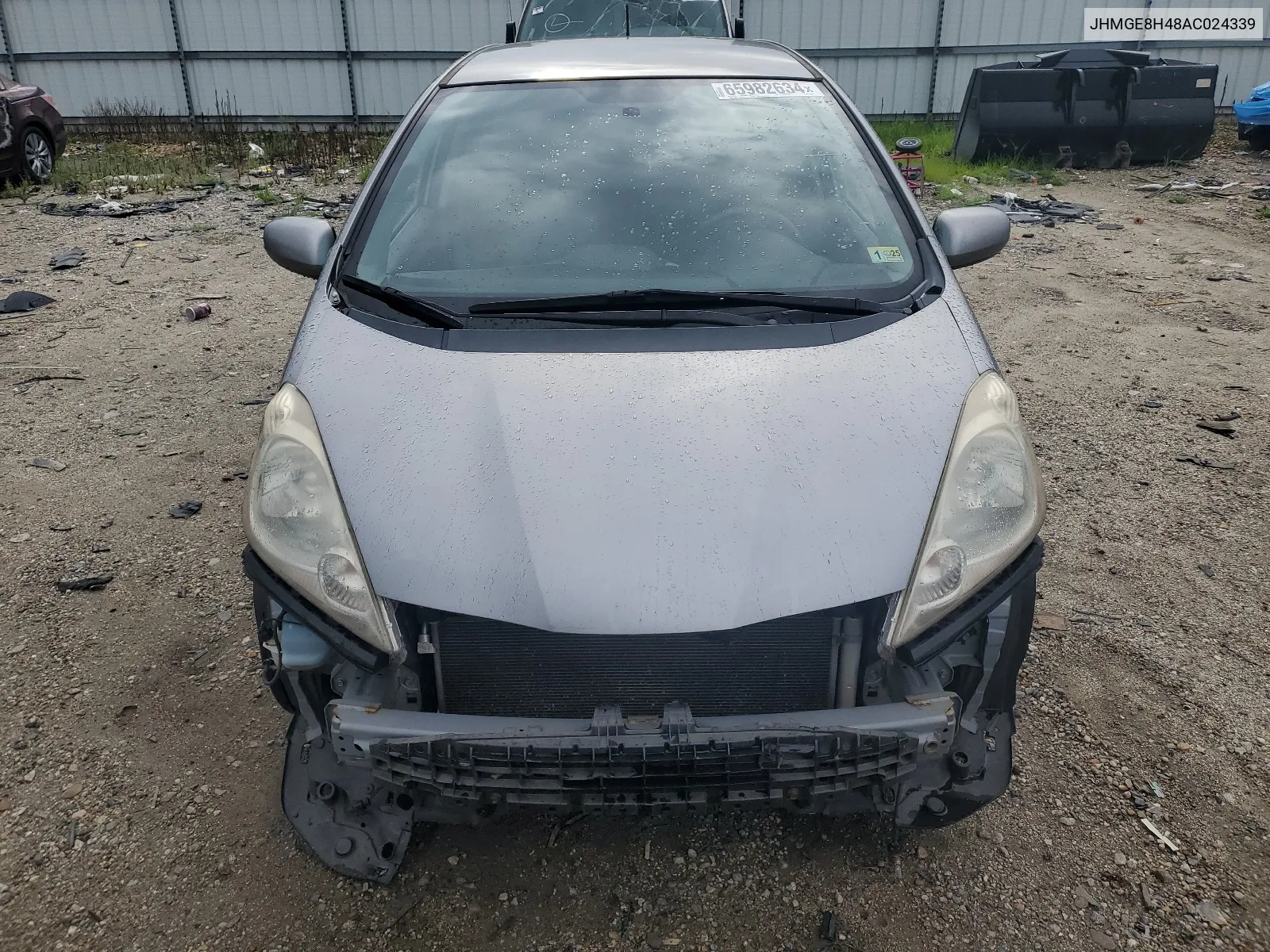 2010 Honda Fit Sport VIN: JHMGE8H48AC024339 Lot: 65982634