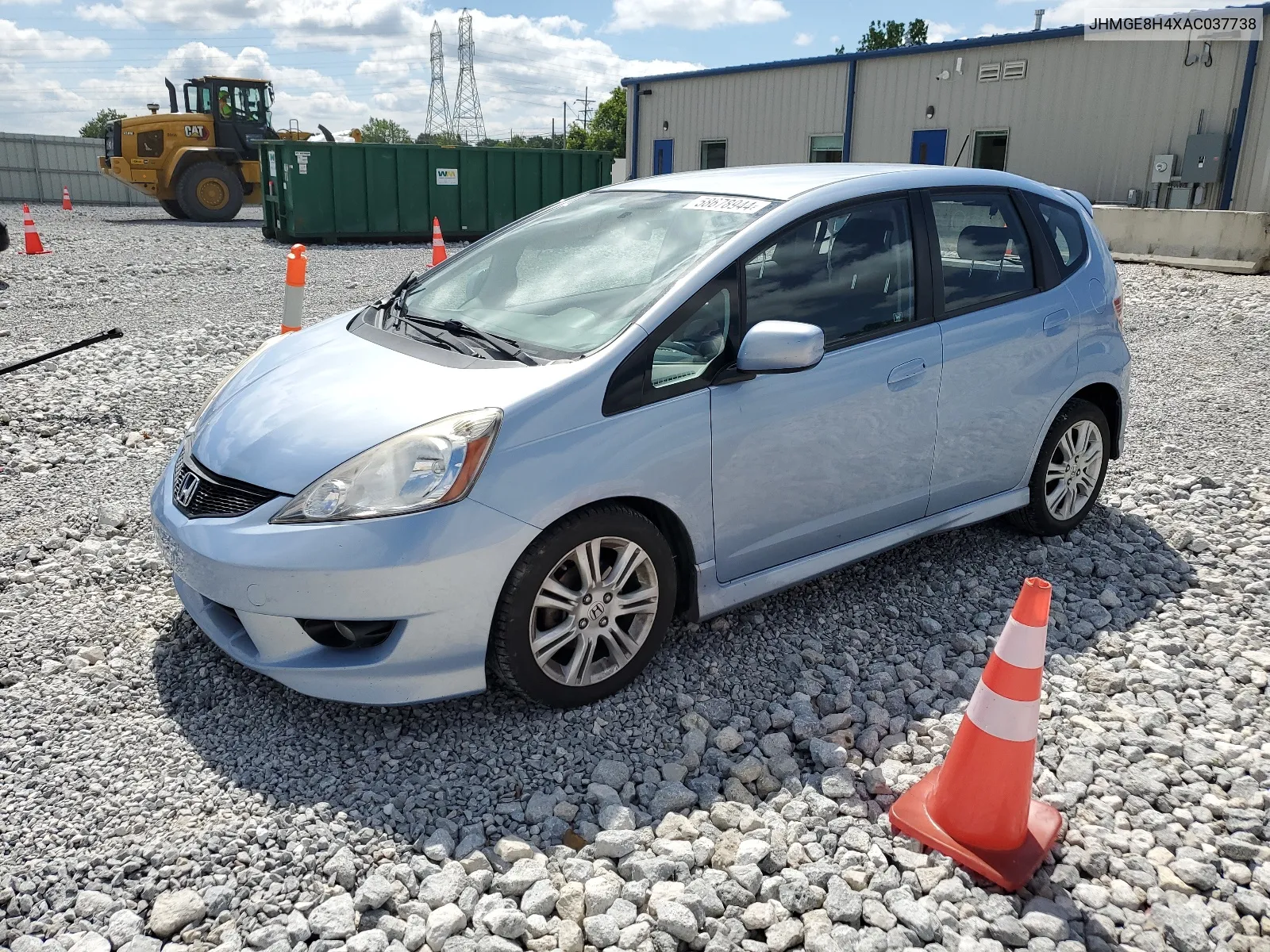 2010 Honda Fit Sport VIN: JHMGE8H4XAC037738 Lot: 66158964