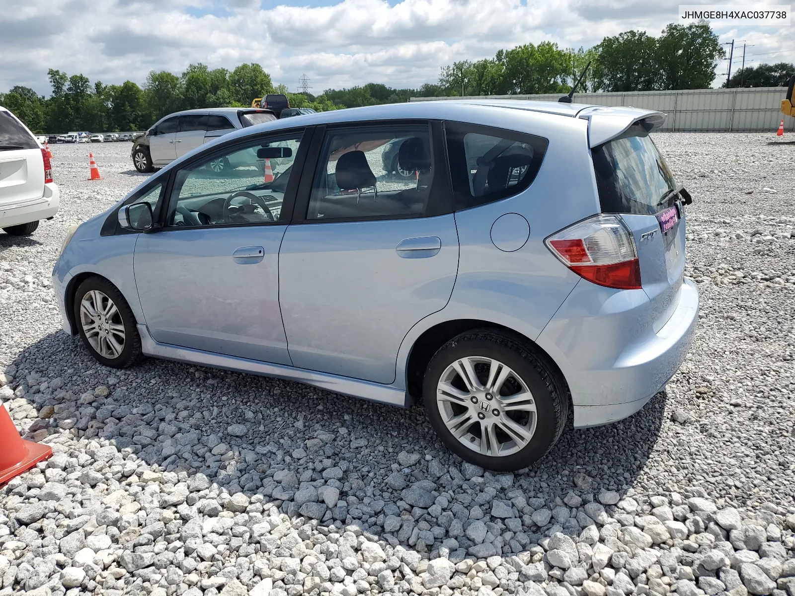 2010 Honda Fit Sport VIN: JHMGE8H4XAC037738 Lot: 66158964