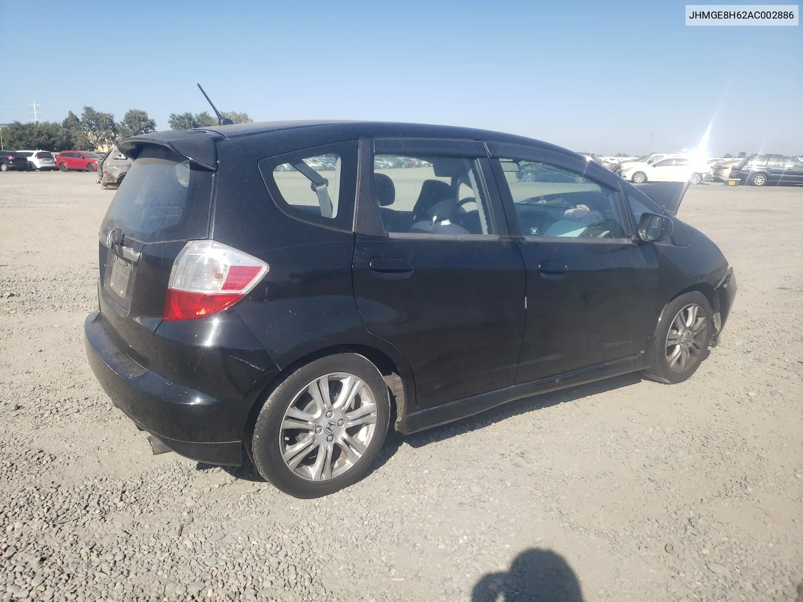 2010 Honda Fit Sport VIN: JHMGE8H62AC002886 Lot: 66396834