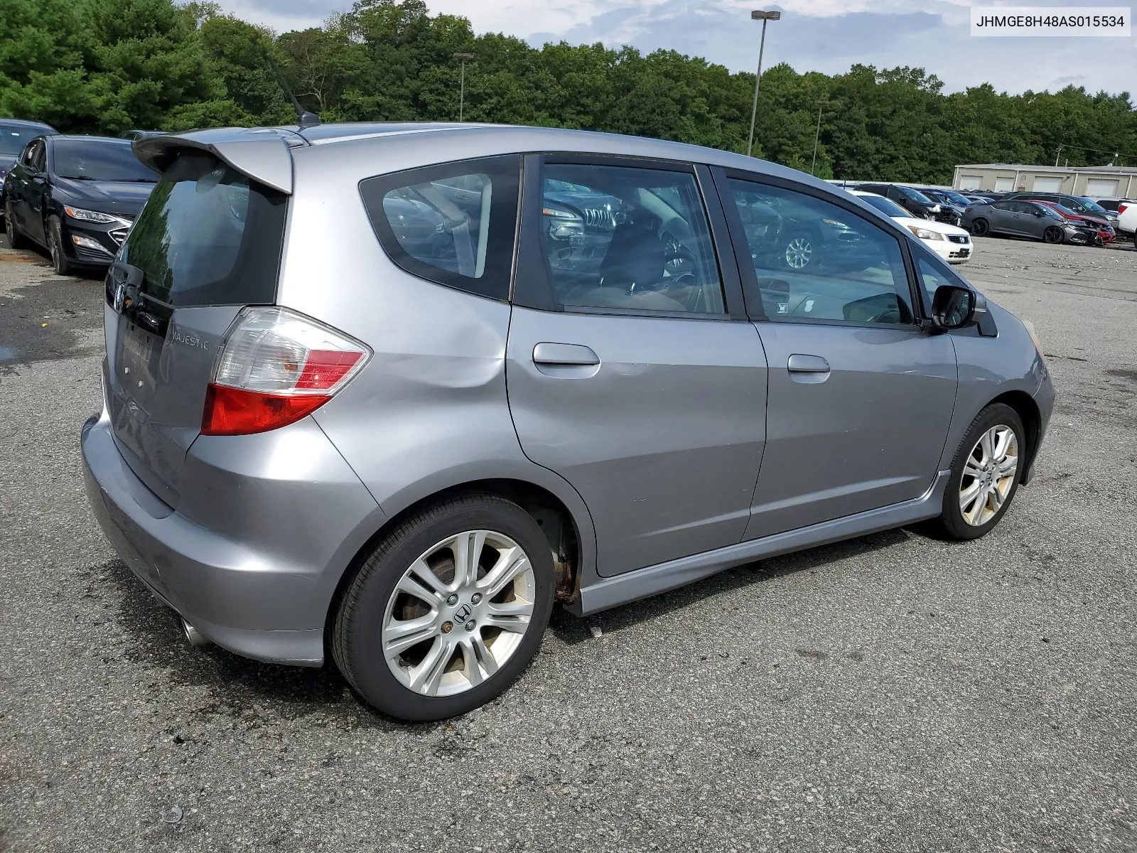 2010 Honda Fit Sport VIN: JHMGE8H48AS015534 Lot: 67170144