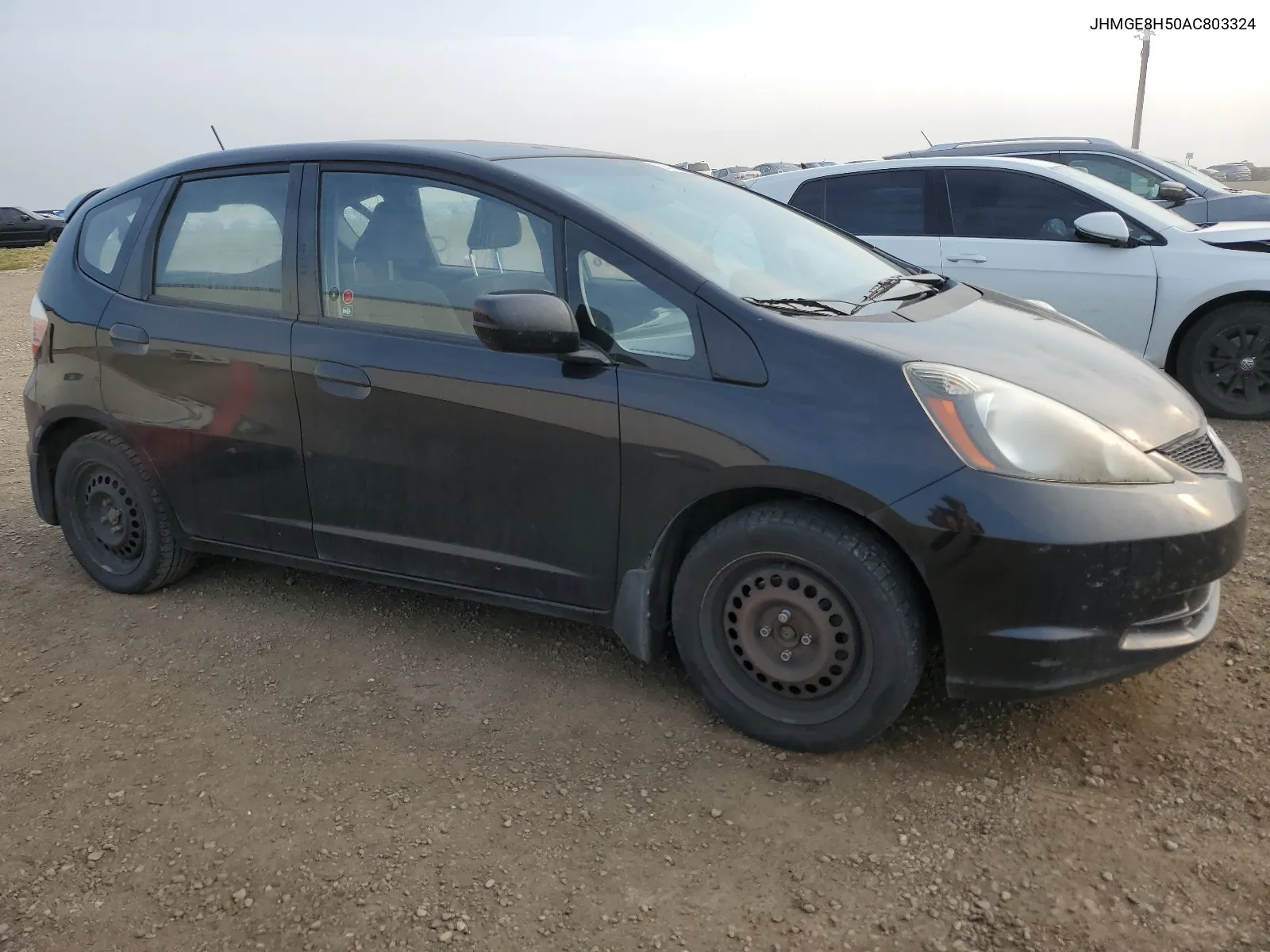 2010 Honda Fit Lx VIN: JHMGE8H50AC803324 Lot: 67724464