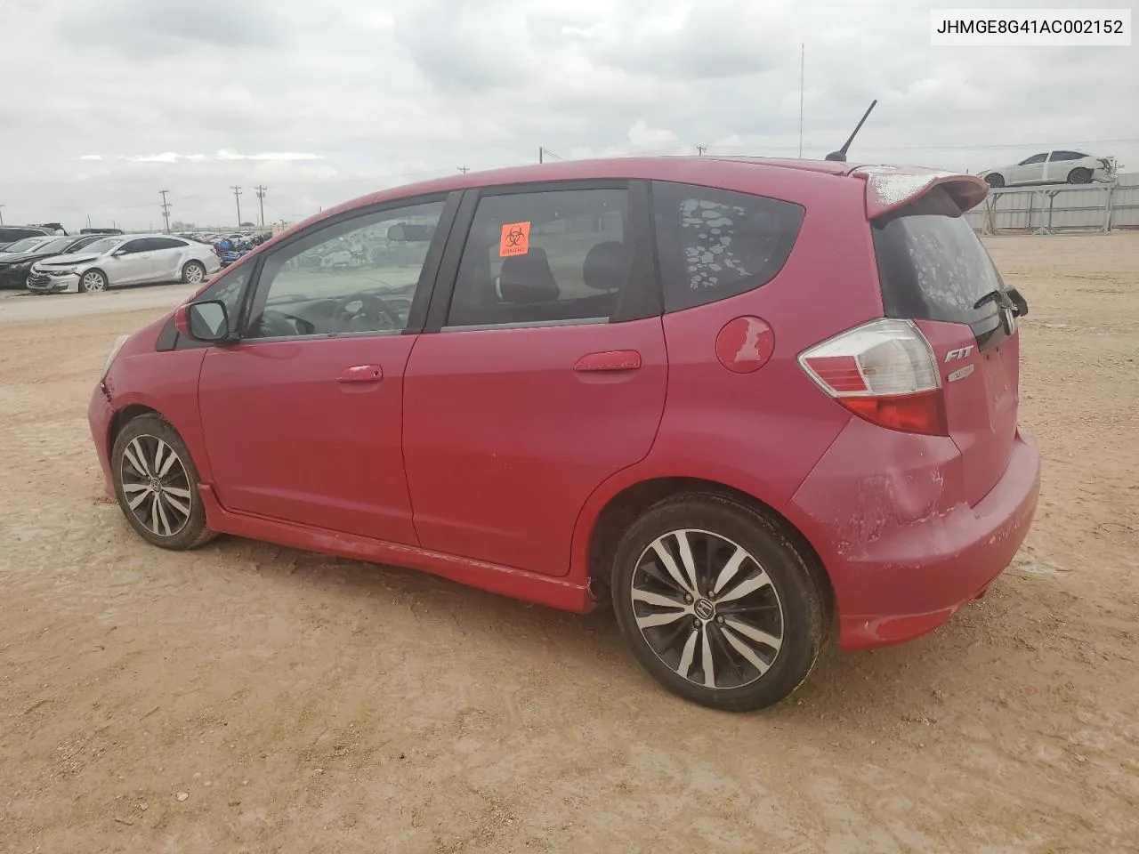 JHMGE8G41AC002152 2010 Honda Fit Sport