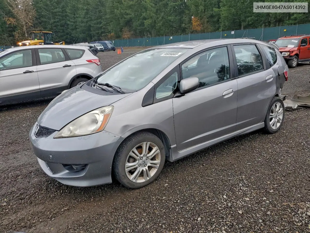JHMGE8G47AS014392 2010 Honda Fit Sport
