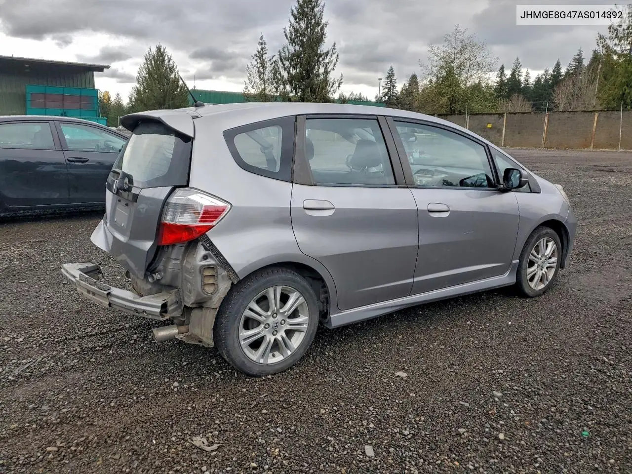 JHMGE8G47AS014392 2010 Honda Fit Sport