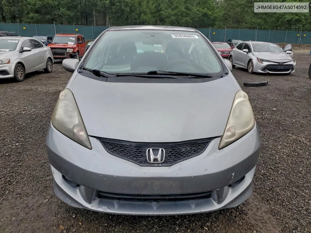 JHMGE8G47AS014392 2010 Honda Fit Sport