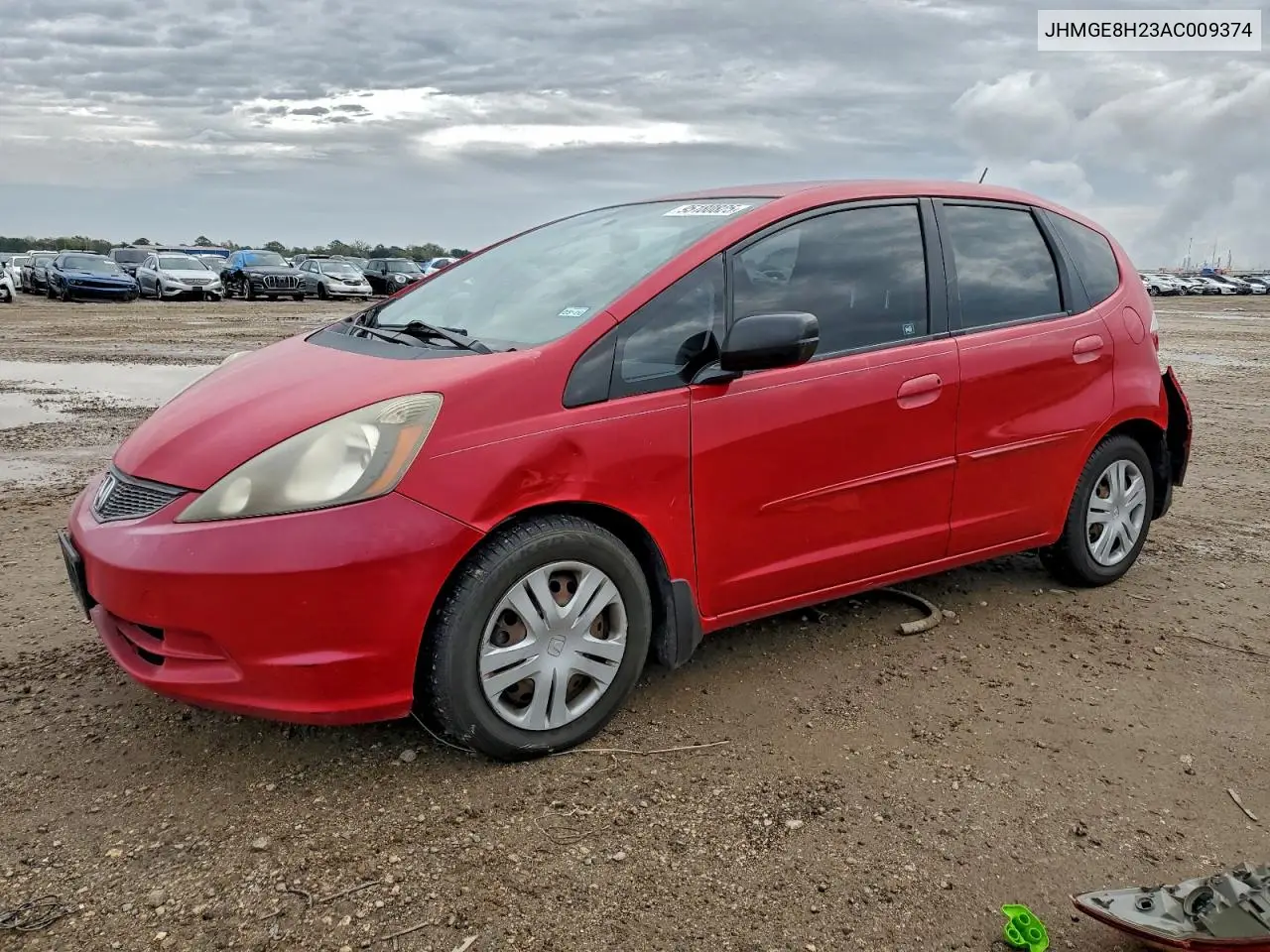 JHMGE8H23AC009374 2010 Honda Fit
