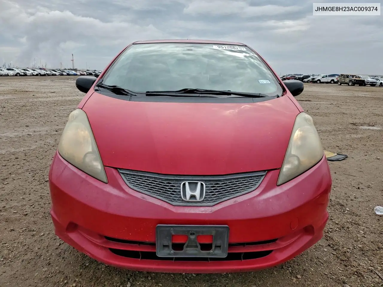 JHMGE8H23AC009374 2010 Honda Fit