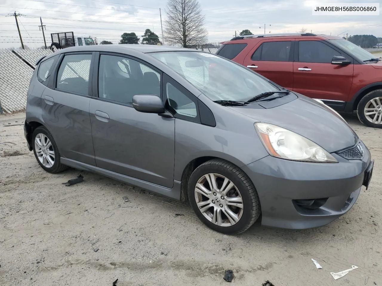 2011 Honda Fit Sport VIN: JHMGE8H56BS006860 Lot: 46899804