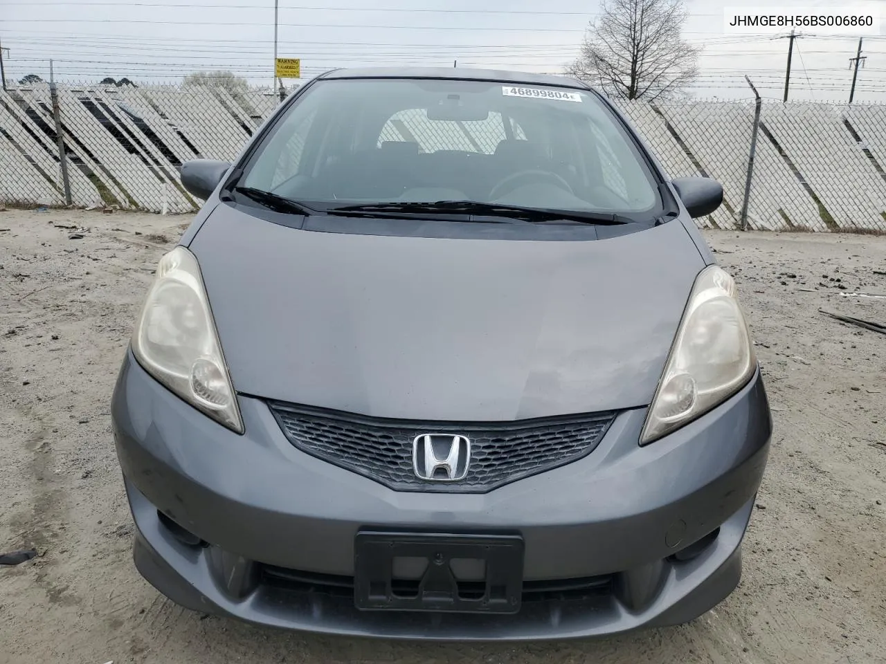 JHMGE8H56BS006860 2011 Honda Fit Sport