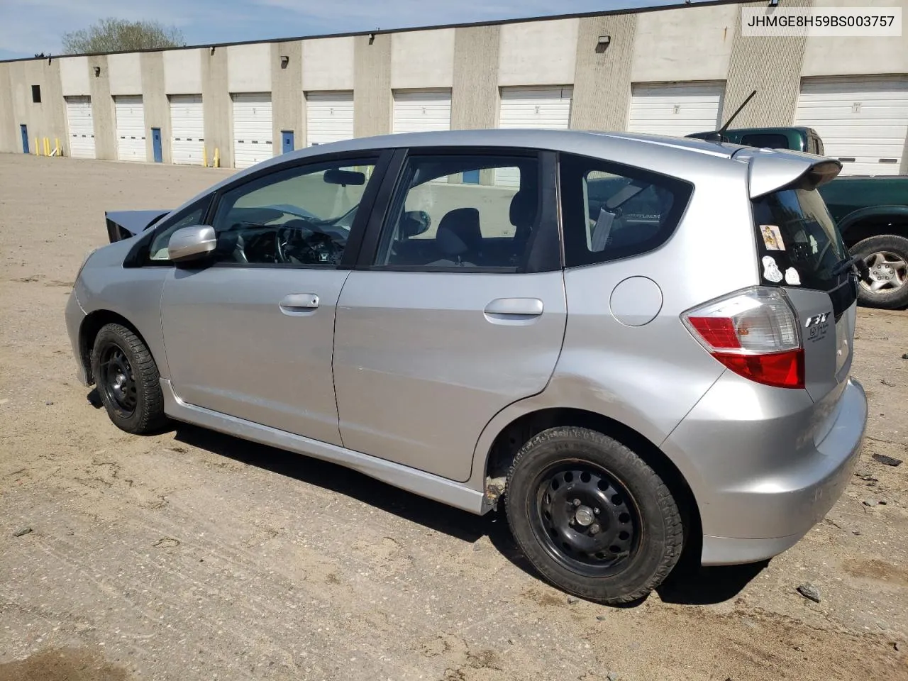 2011 Honda Fit Sport VIN: JHMGE8H59BS003757 Lot: 51429444