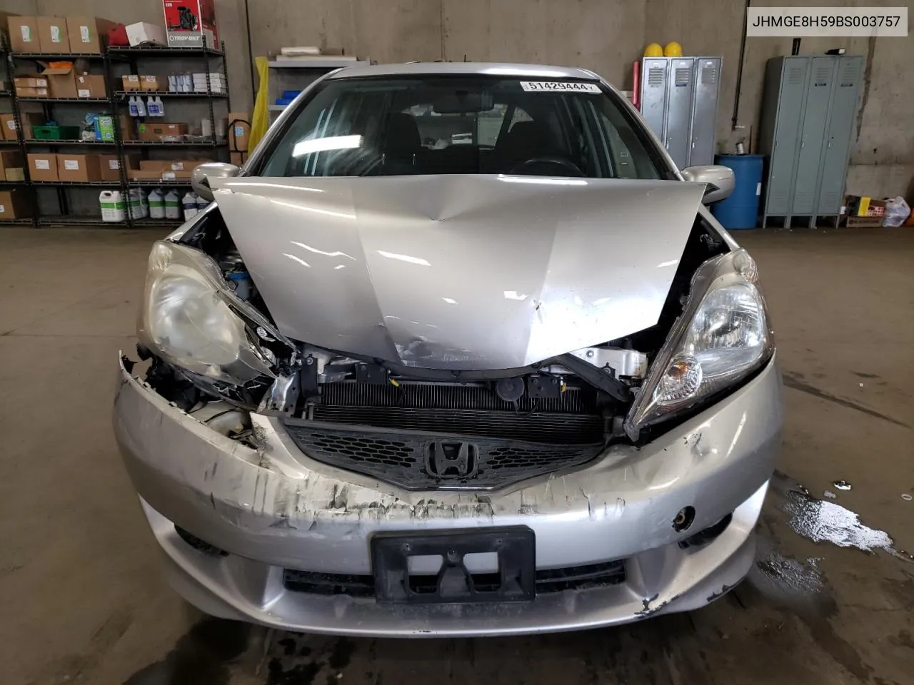 JHMGE8H59BS003757 2011 Honda Fit Sport