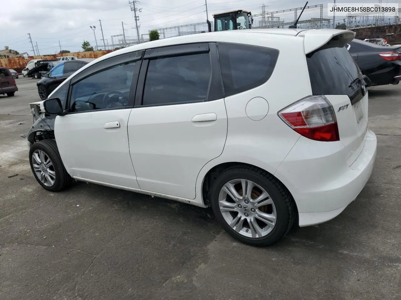 JHMGE8H58BC013898 2011 Honda Fit Sport