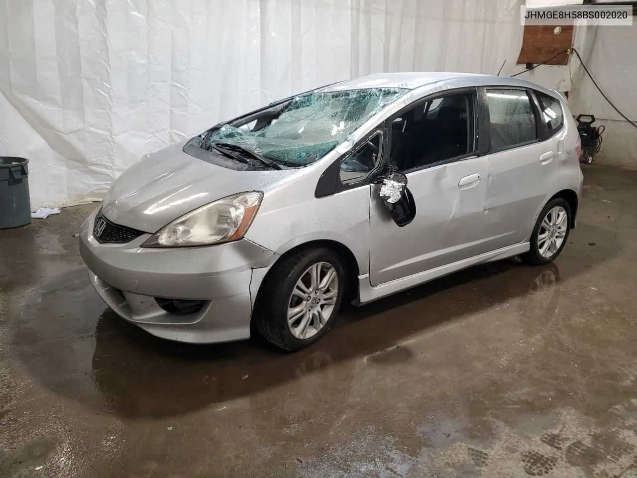 JHMGE8H58BS002020 2011 Honda Fit Sport