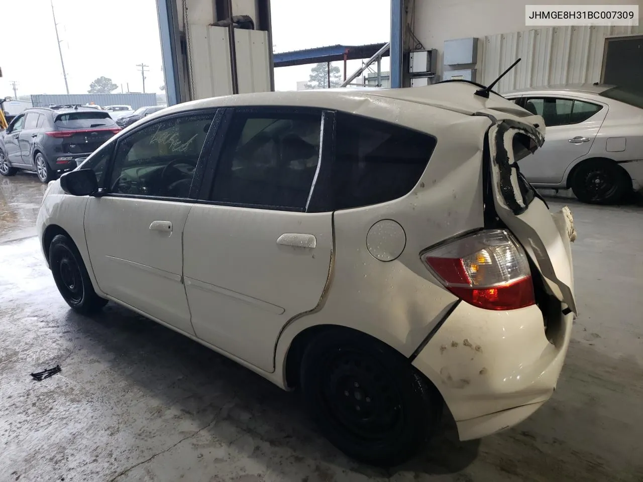 2011 Honda Fit VIN: JHMGE8H31BC007309 Lot: 58874244