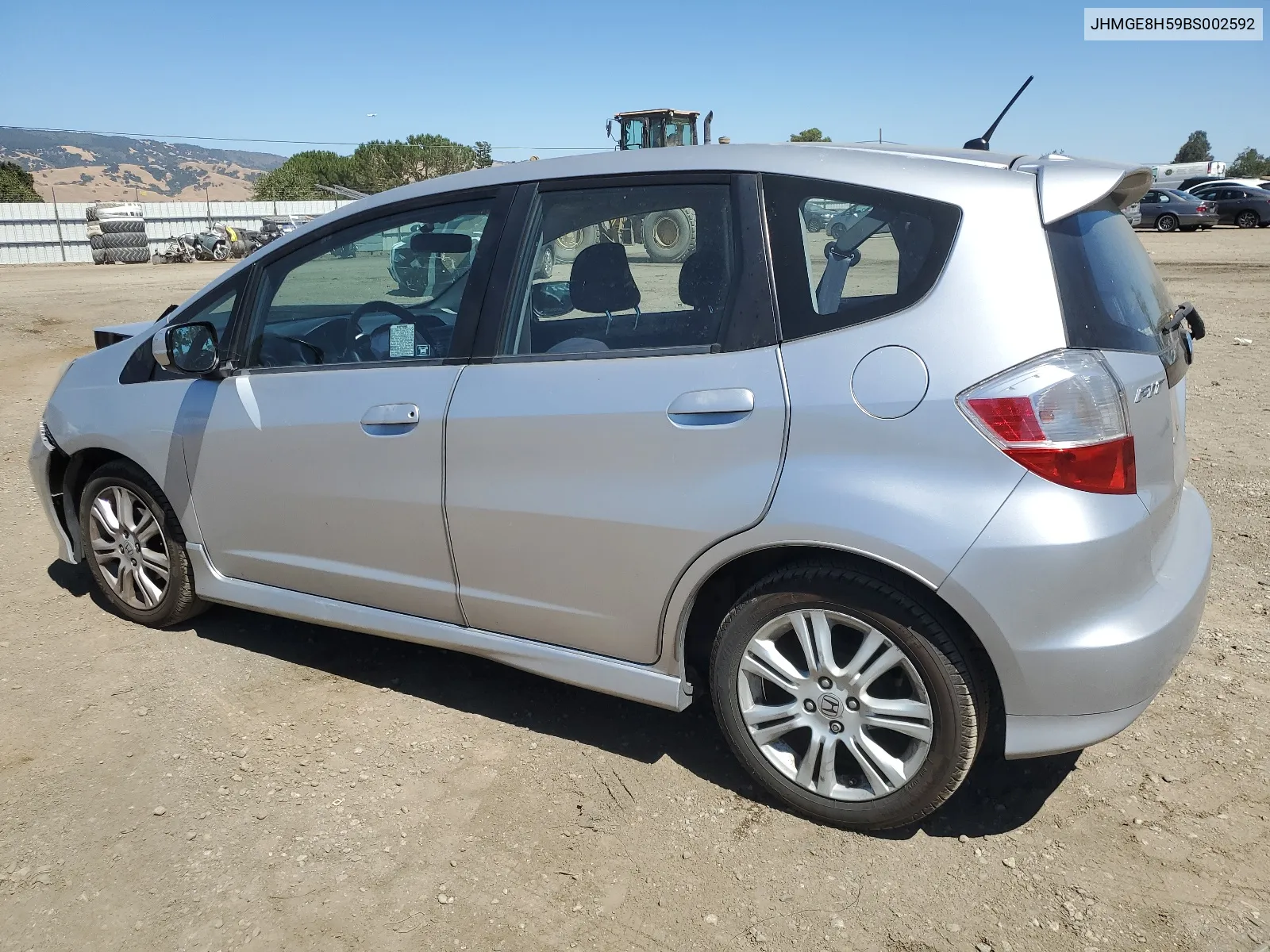 JHMGE8H59BS002592 2011 Honda Fit Sport