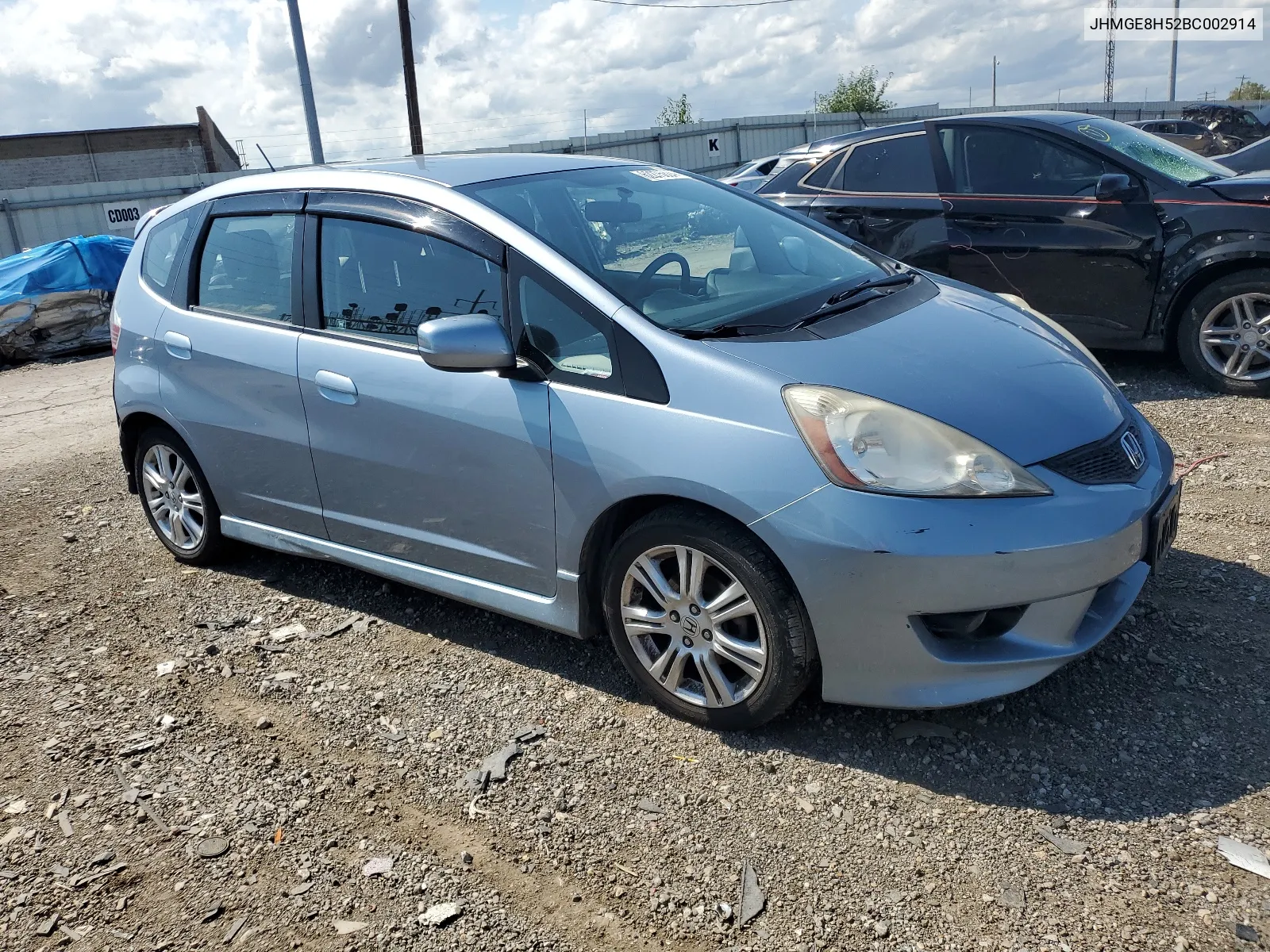 2011 Honda Fit Sport VIN: JHMGE8H52BC002914 Lot: 62275024