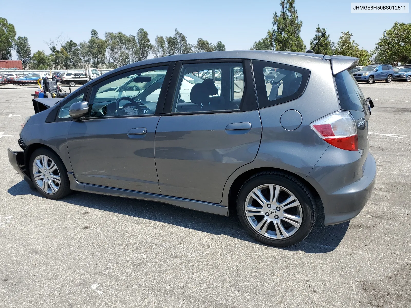 2011 Honda Fit Sport VIN: JHMGE8H50BS012511 Lot: 62714584