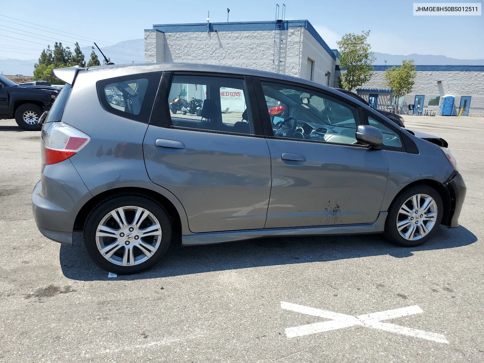 2011 Honda Fit Sport VIN: JHMGE8H50BS012511 Lot: 62714584