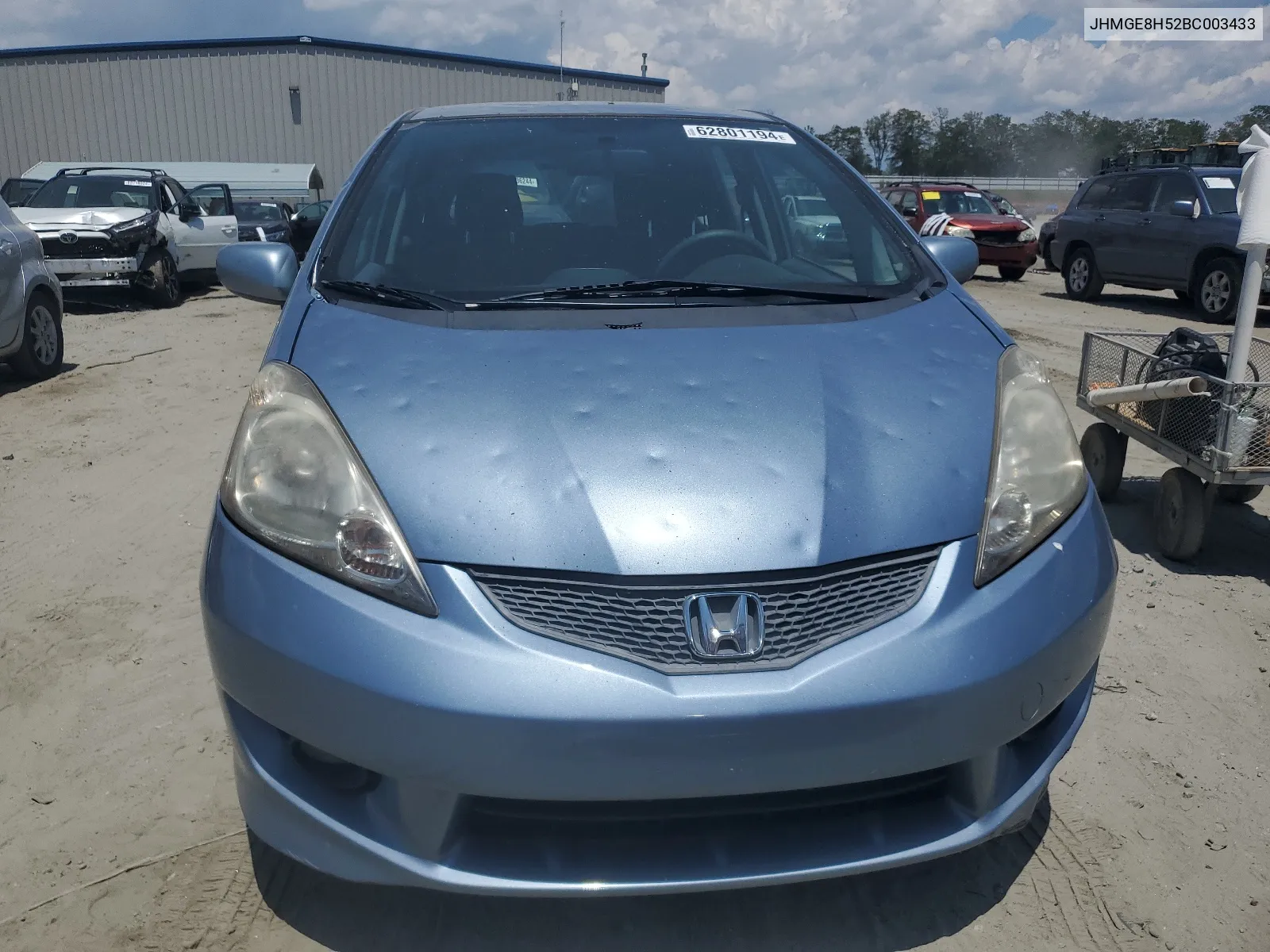 JHMGE8H52BC003433 2011 Honda Fit Sport