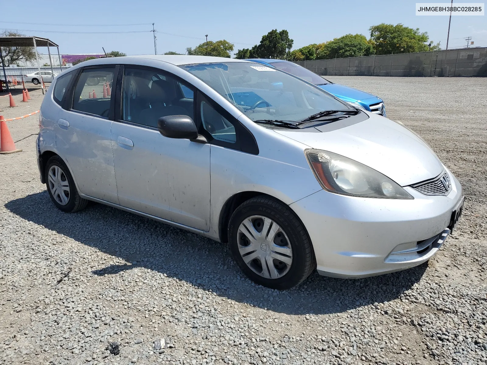 2011 Honda Fit VIN: JHMGE8H38BC028285 Lot: 63560064