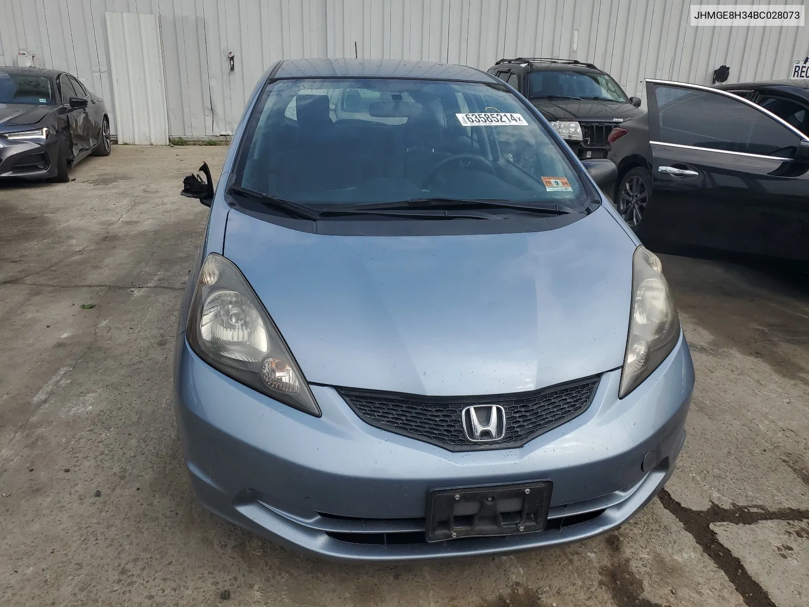 JHMGE8H34BC028073 2011 Honda Fit