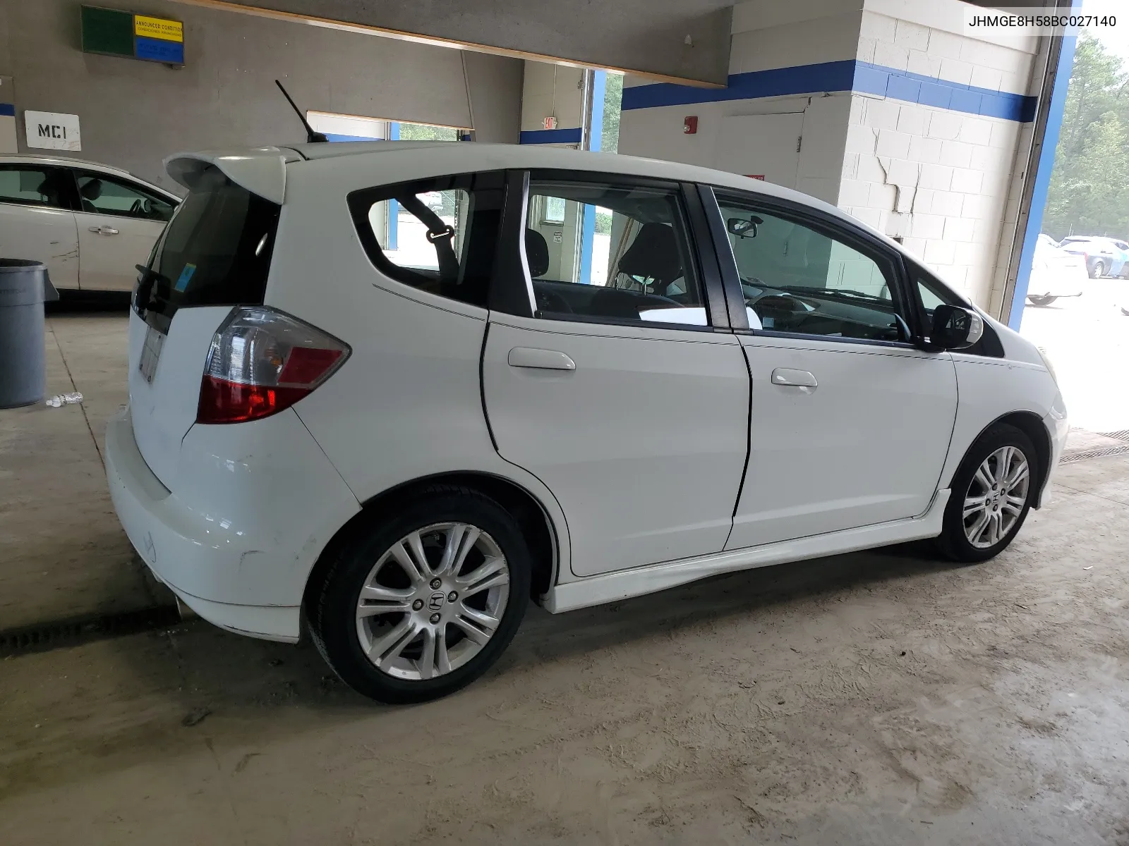 2011 Honda Fit Sport VIN: JHMGE8H58BC027140 Lot: 63773874