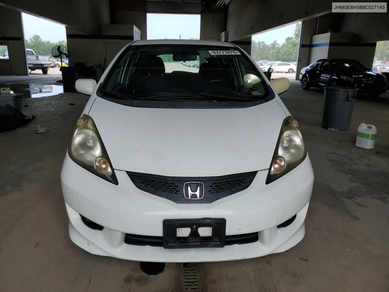 2011 Honda Fit Sport VIN: JHMGE8H58BC027140 Lot: 63773874