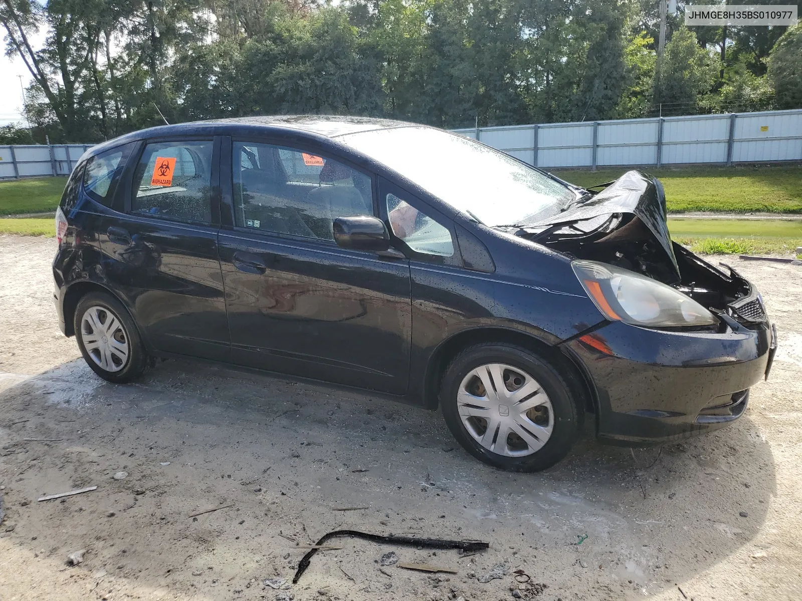 JHMGE8H35BS010977 2011 Honda Fit