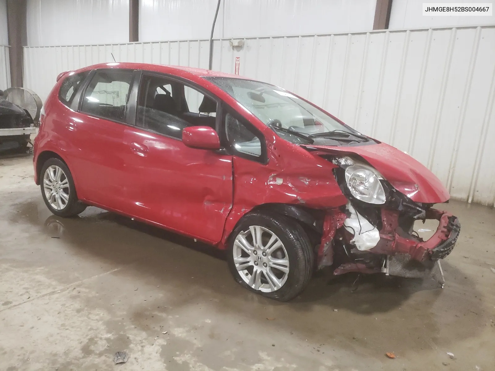 JHMGE8H52BS004667 2011 Honda Fit Sport