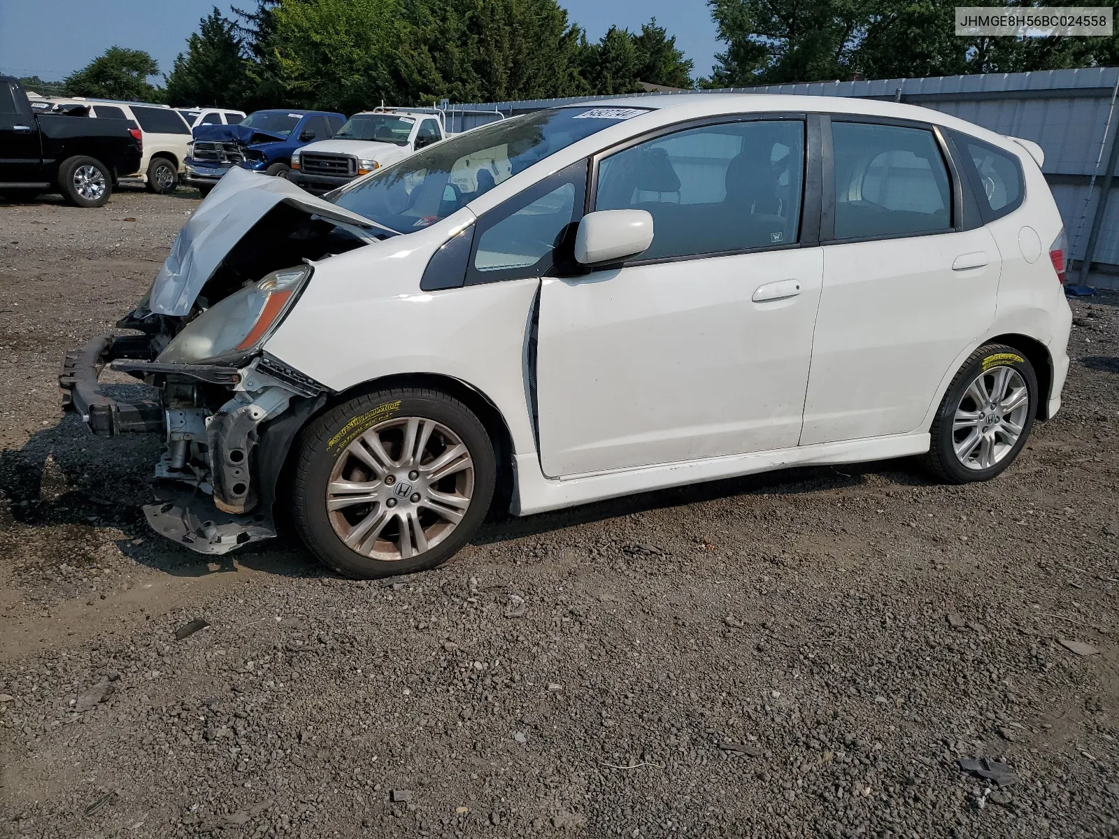 2011 Honda Fit Sport VIN: JHMGE8H56BC024558 Lot: 64937244