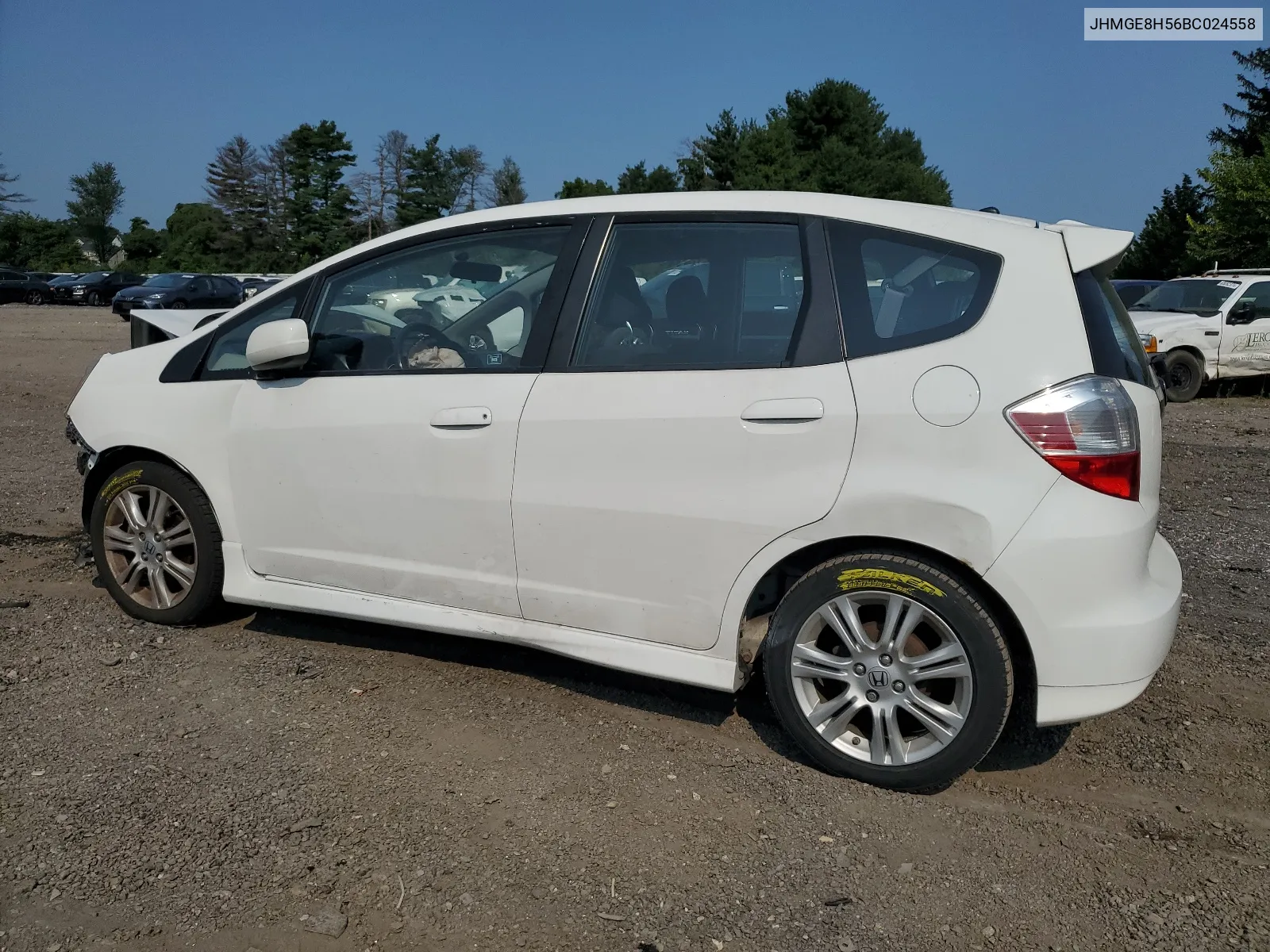 2011 Honda Fit Sport VIN: JHMGE8H56BC024558 Lot: 64937244