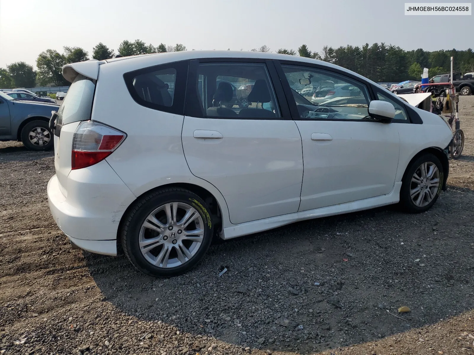 2011 Honda Fit Sport VIN: JHMGE8H56BC024558 Lot: 64937244