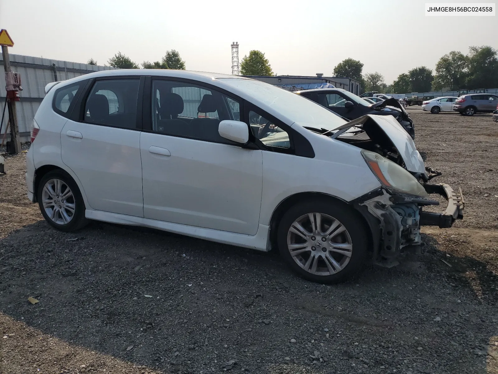 2011 Honda Fit Sport VIN: JHMGE8H56BC024558 Lot: 64937244