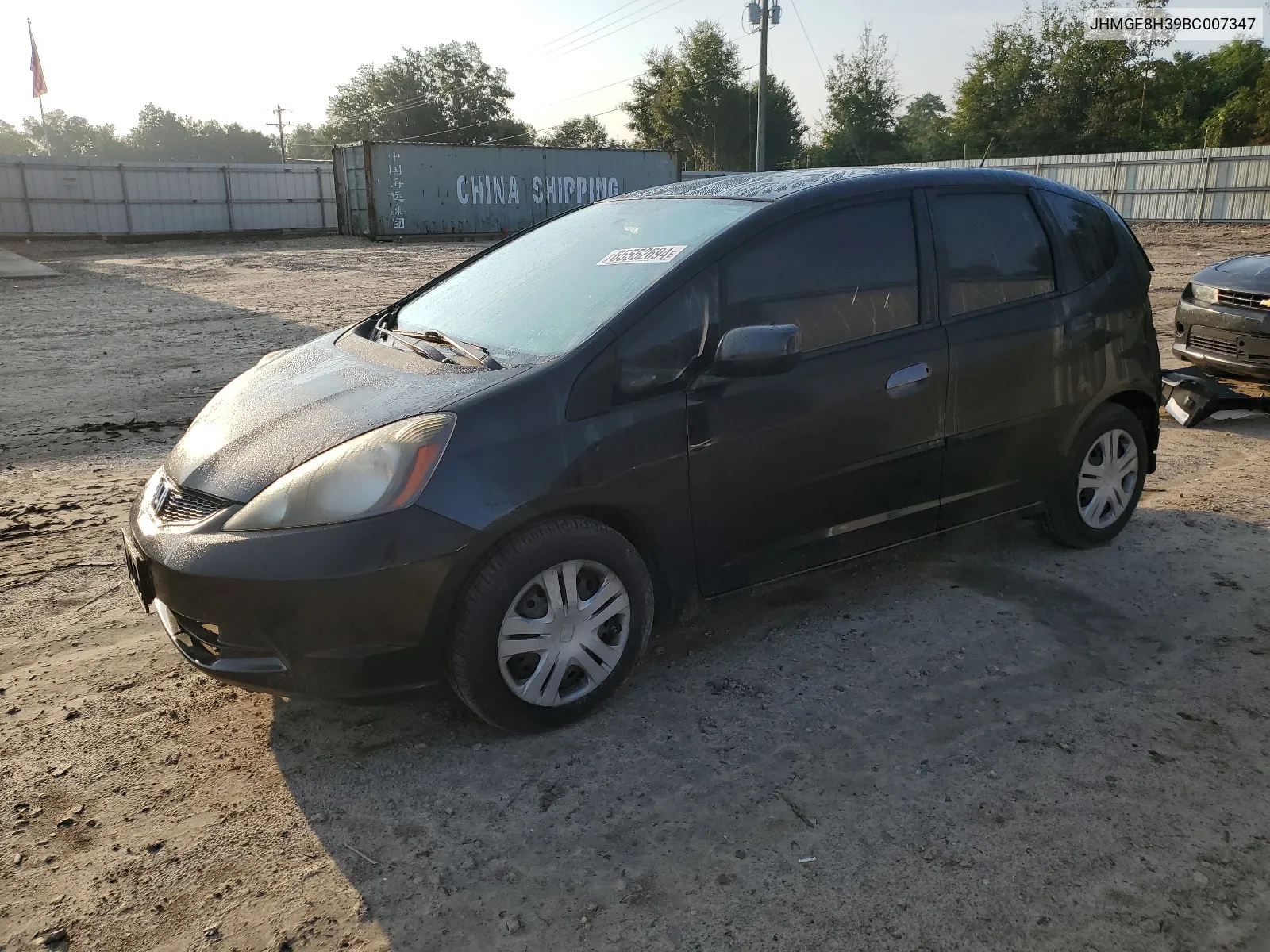 2011 Honda Fit VIN: JHMGE8H39BC007347 Lot: 65552694