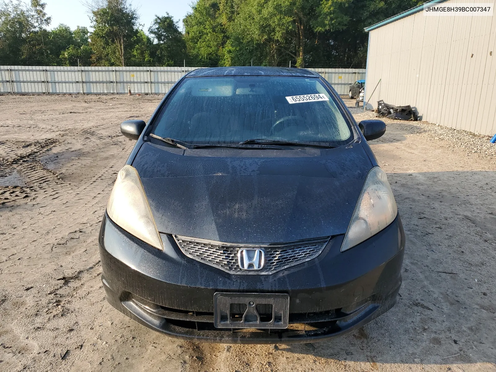 2011 Honda Fit VIN: JHMGE8H39BC007347 Lot: 65552694