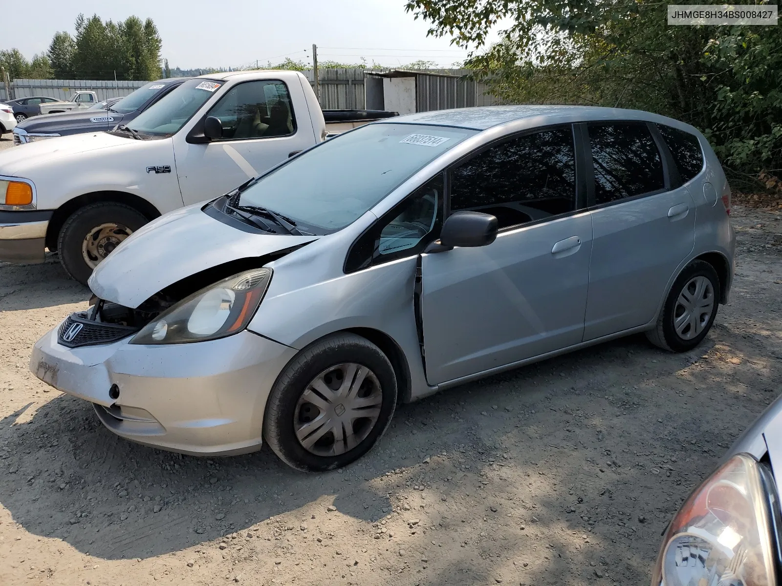 JHMGE8H34BS008427 2011 Honda Fit