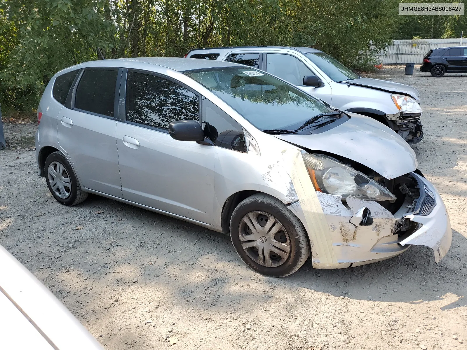 2011 Honda Fit VIN: JHMGE8H34BS008427 Lot: 66037514