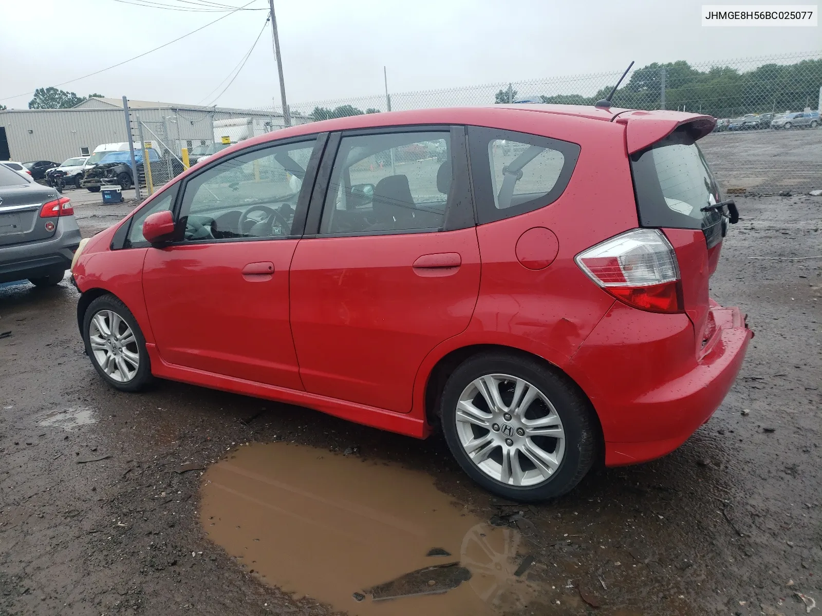 2011 Honda Fit Sport VIN: JHMGE8H56BC025077 Lot: 66316954