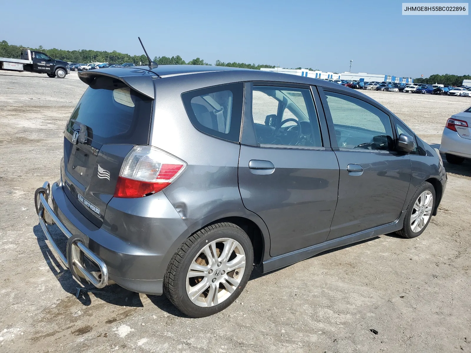 2011 Honda Fit Sport VIN: JHMGE8H55BC022896 Lot: 67182714