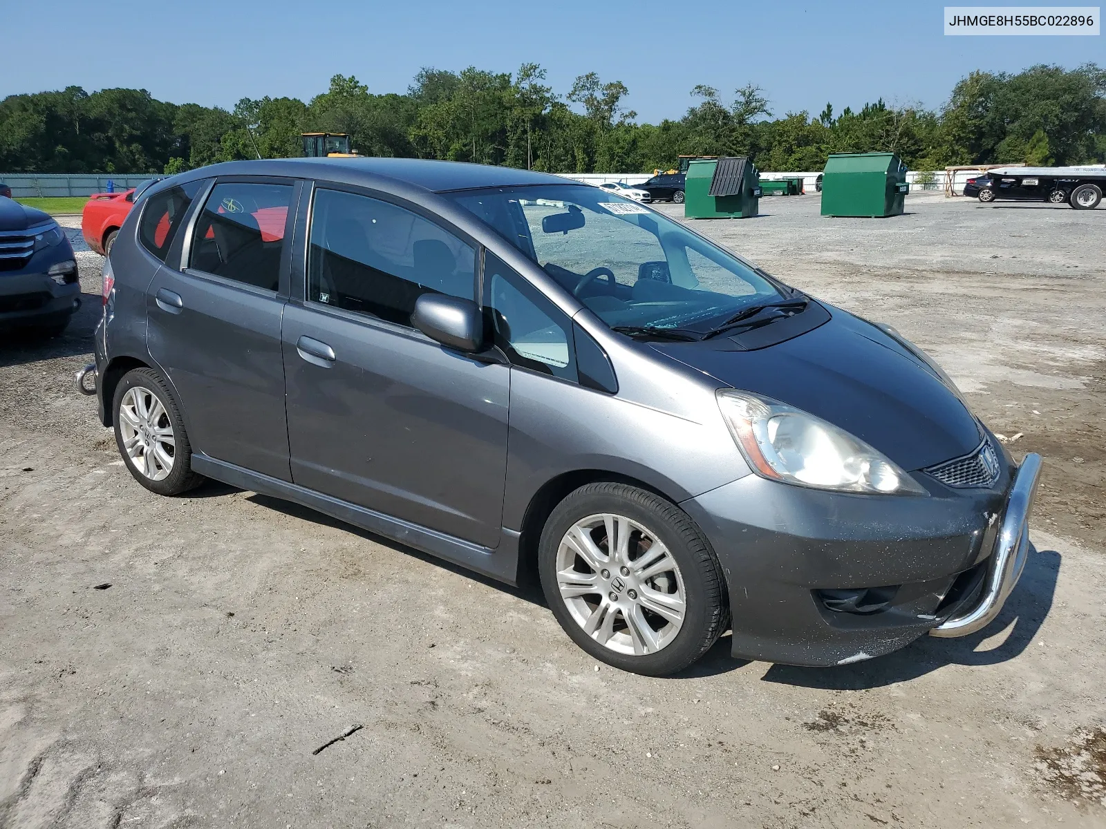 2011 Honda Fit Sport VIN: JHMGE8H55BC022896 Lot: 67182714