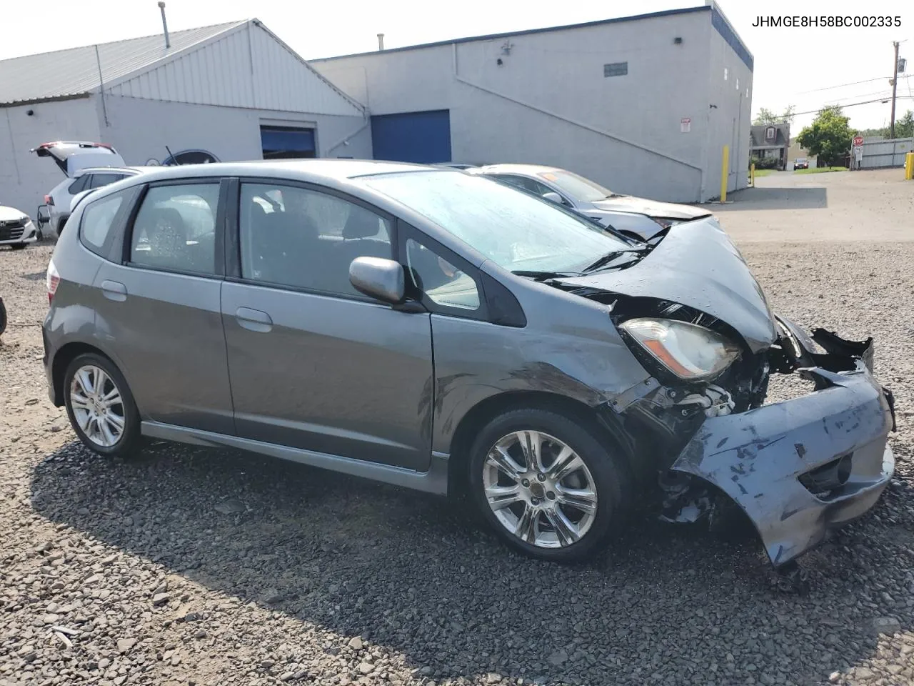 2011 Honda Fit Sport VIN: JHMGE8H58BC002335 Lot: 67214254