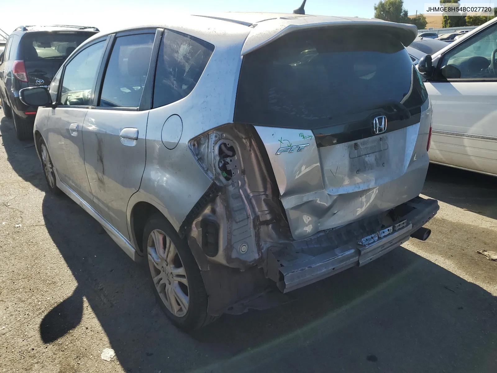 JHMGE8H54BC027720 2011 Honda Fit Sport